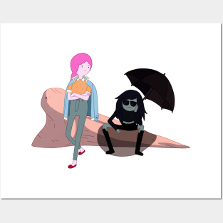 Marceline and Bubblegum Bubbline Posters and Art